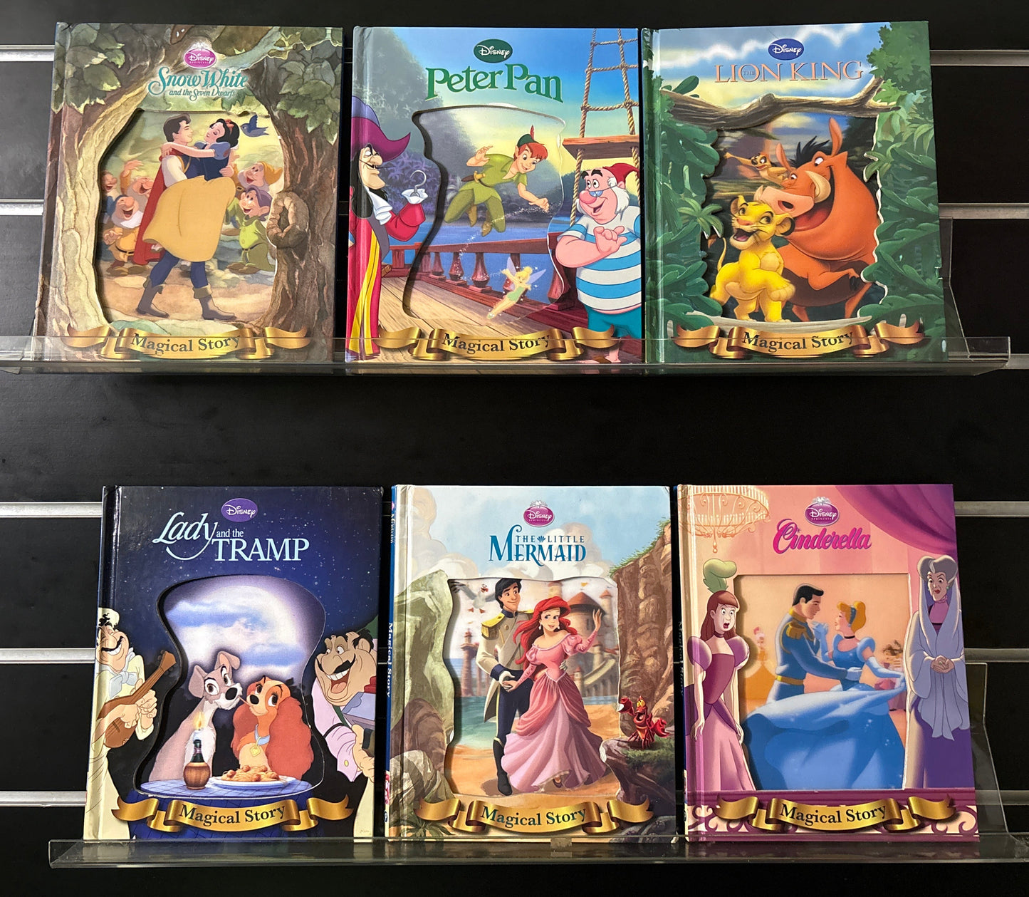 DISNEY Magic 'Magical Story' Assorted Titles Bundle of 6 (Min. good condition)