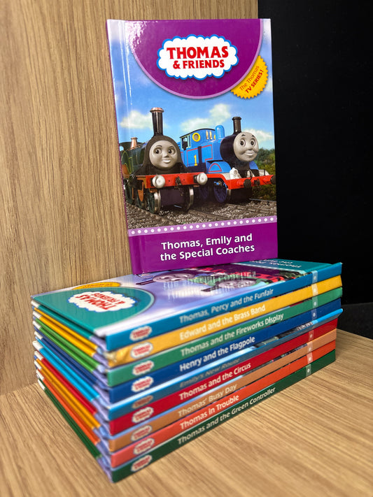 THOMAS THE TANK ENGINE Assorted Titles Bundle of 10 (Min. Good Condition)