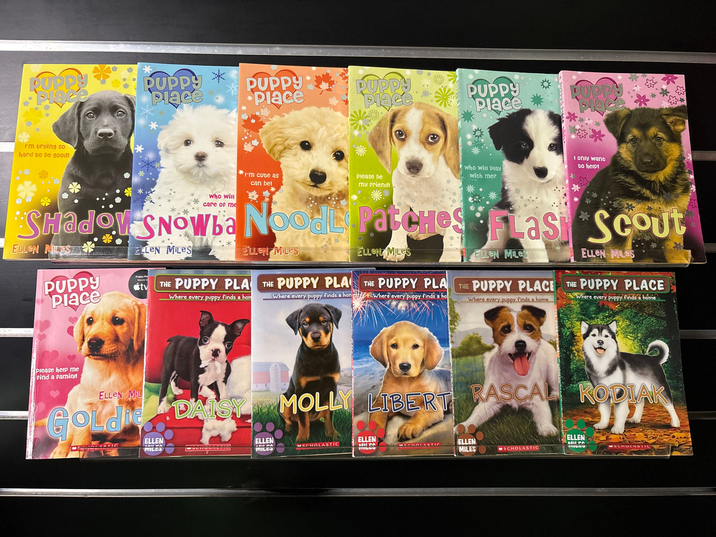 MILES, Ellen 'Puppy Place' Assorted Standalone Titles Bundle of 12 (Min. fair condition)