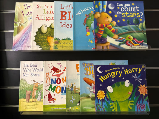 KIDS PICTURE BOOKS Assorted Standalone Titles Various Authors Bundle of 10 (Min. fair condition)