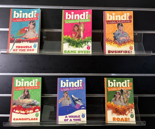 BINDI WILDLIFE ADVENTURES - Bundle of 6 (Min. fair condition)
