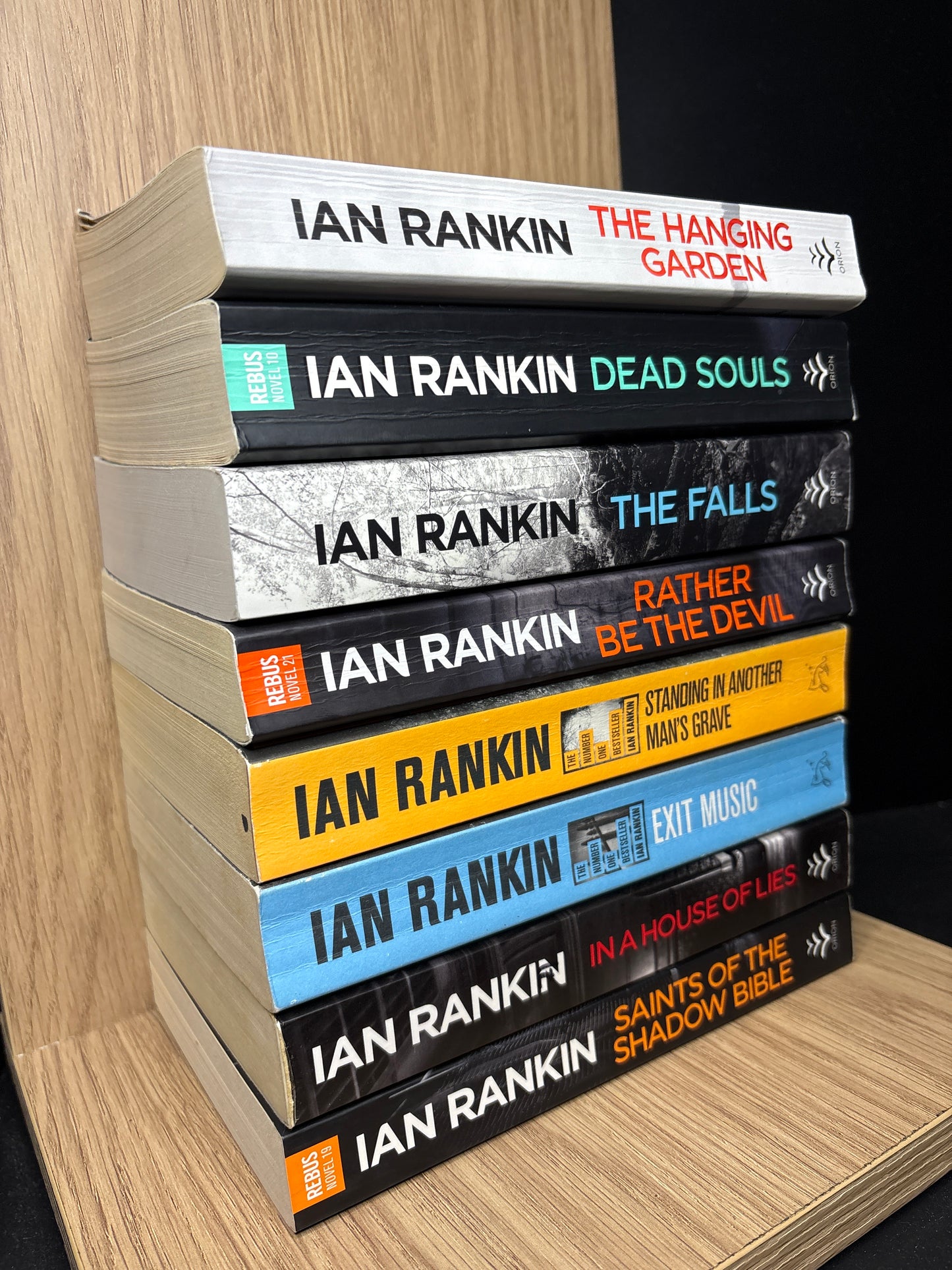 RANKIN, Ian 'John Rebus' Assorted Titles Bundle of 8 (Min. fair condition)