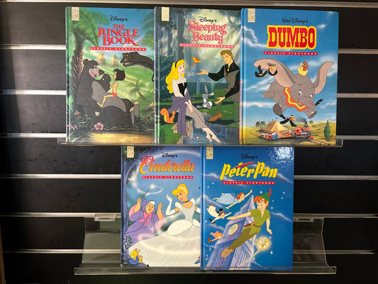 DISNEY Classic Storybooks - Bundle of 6 - Assorted Stories (Min. good condition)