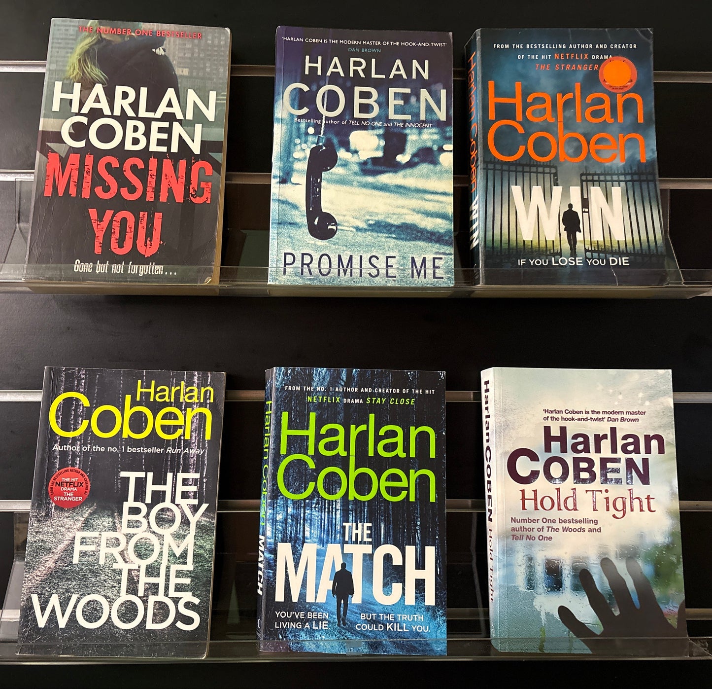 COBEN, Harlan Assorted Standalone Titles Bundle of 6 (Min. Fair condition)