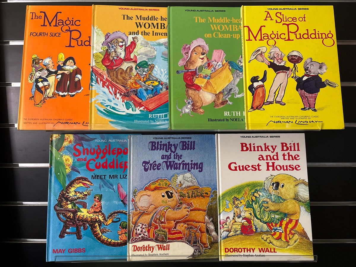 YOUNG AUSTRALIA SERIES Assorted Standalone Titles Various Authors Bundle of 7 (Min. fair condition)