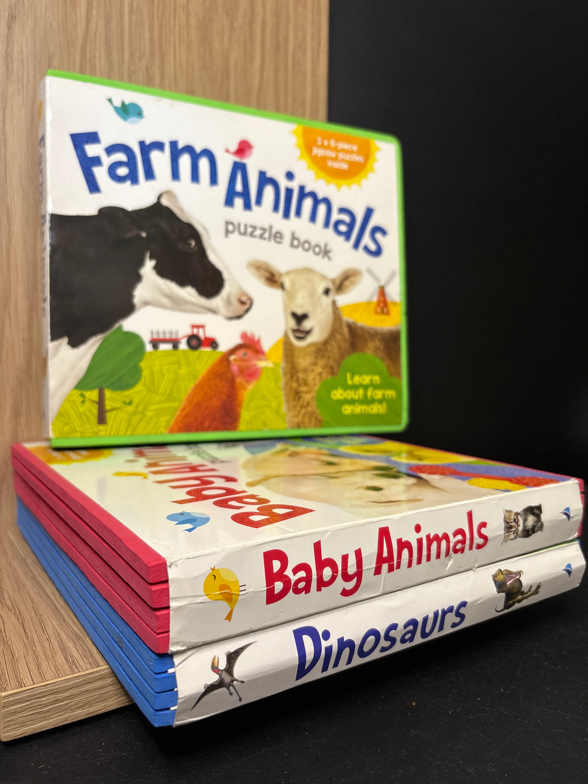 KIDS PUZZLE BOOKS Assorted Standalone Titles Bundle of 3 (Min. good condition)