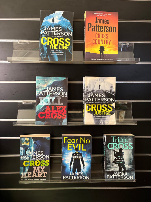 PATTERSON, James - Bundle of 7 Titles in Alex Cross Series (Min. fair condition)