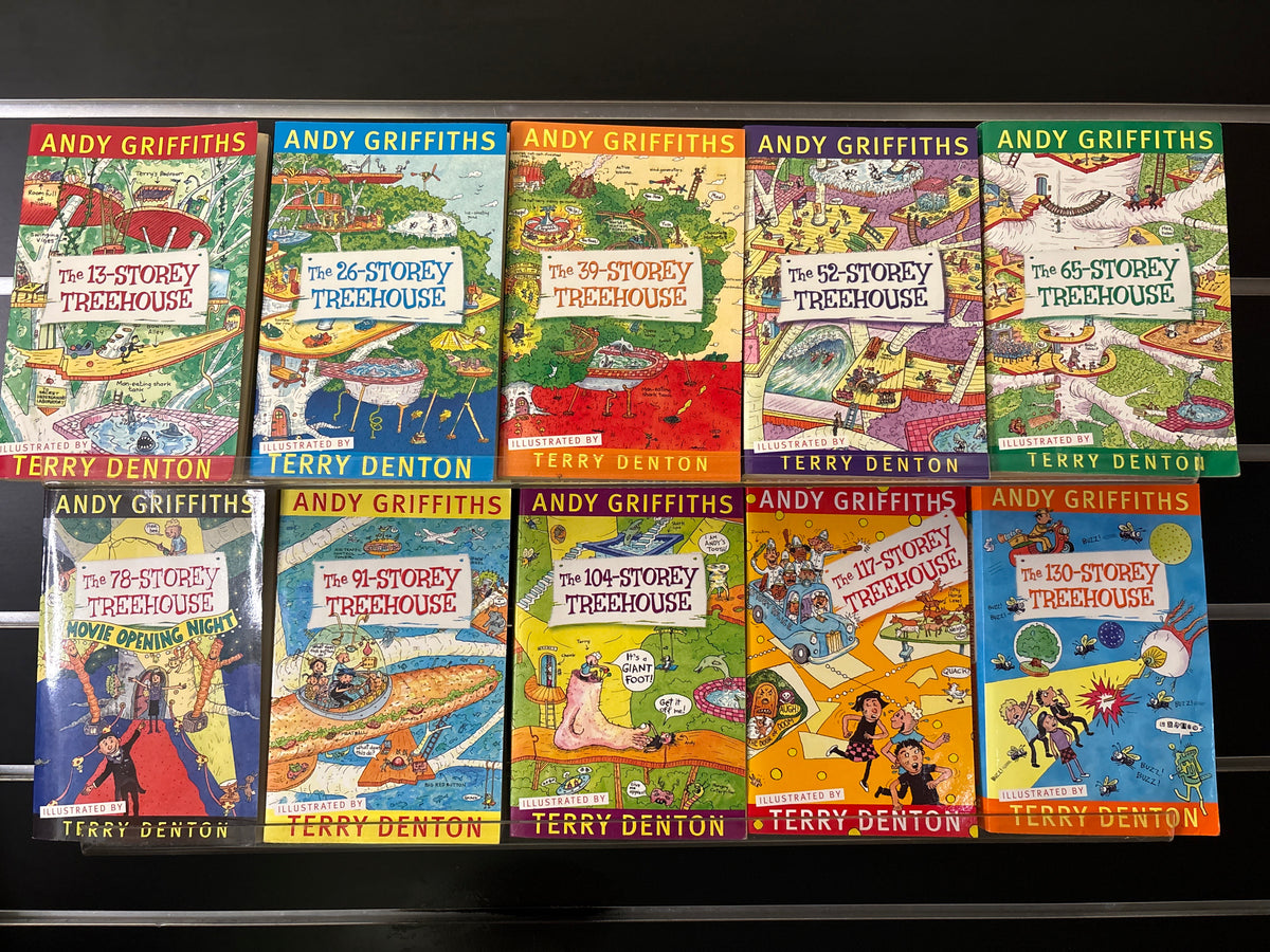 GRIFFITHS, Andy 'Treehouse' Titles #1-10 Bundle of 10 (Min. fair condition)