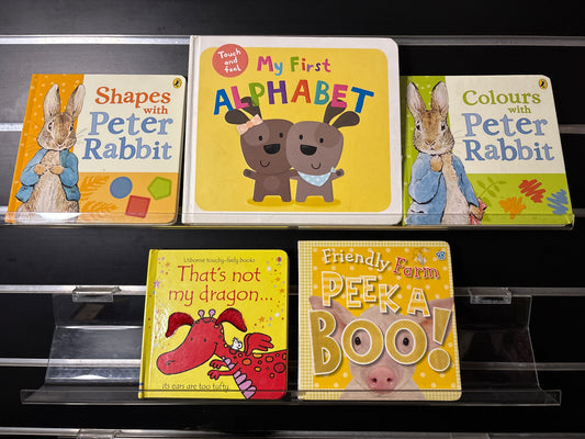 EARLY READER BOOKS Assorted Titles Bundle of 5 (Min. Fair condition)