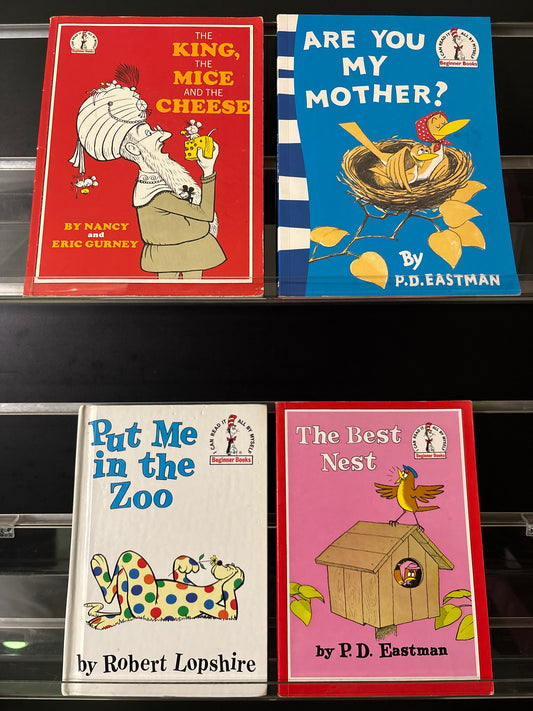 BEGINNER BOOKS SERIES Assorted Titles Bundle of 4 (Min. good condition)