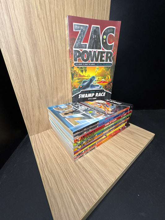 LARRY, H. I - Bundle of 10 - Assorted Titles in Zac Power series (Min. fair condition)