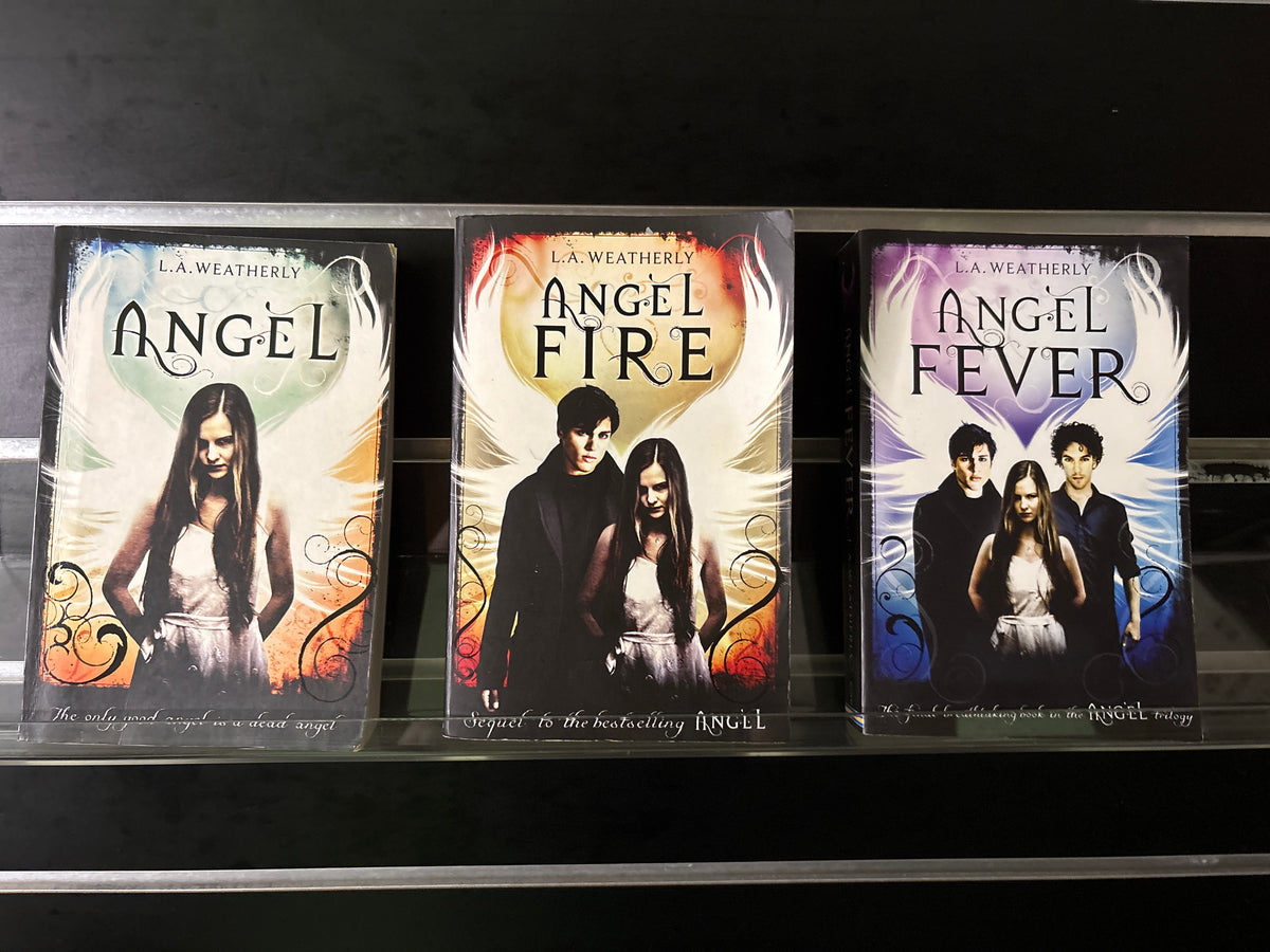 WEATHERLY, L.A 'Angel Trilogy' Complete Series Bundle of 3 (Min. fair condition)