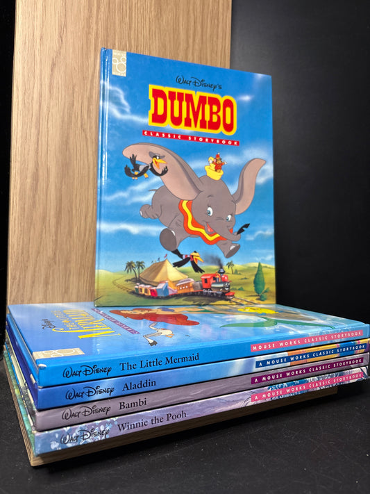 DISNEY CLASSIC STORYBOOKS Assorted Titles Bundle of 5 (Min. Good condition)