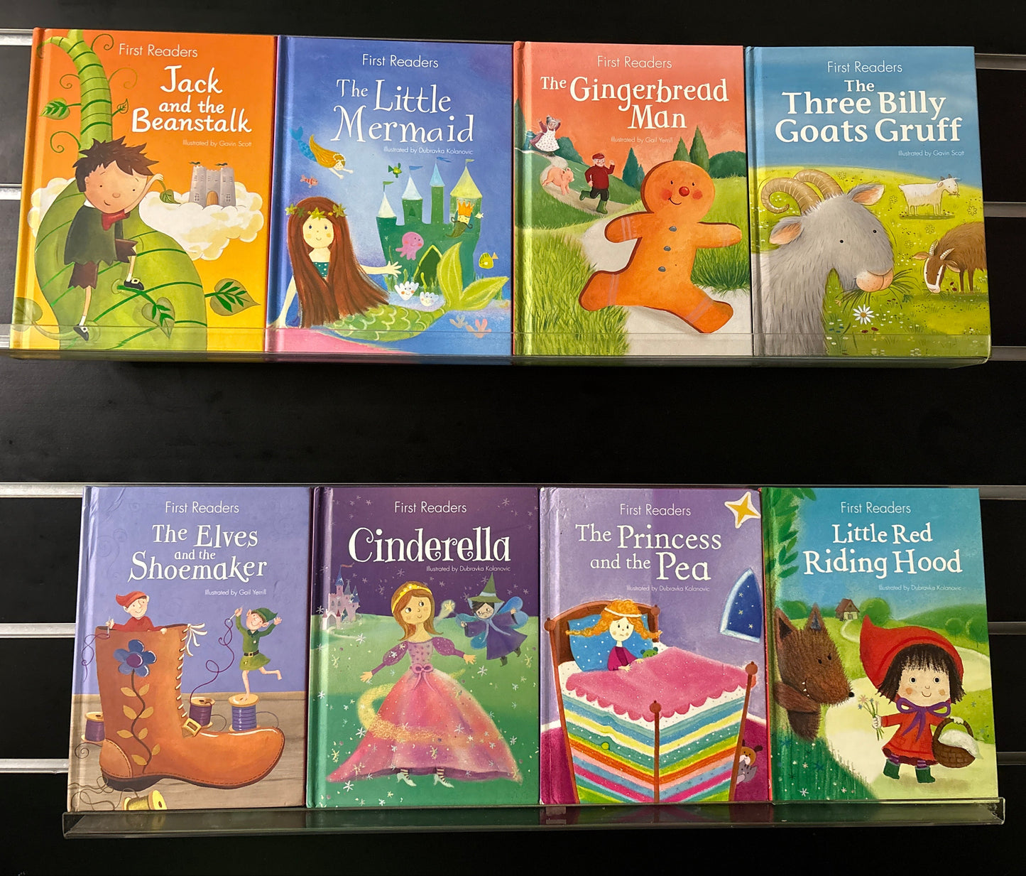 'FIRST READERS' Series Assorted Titles Bundle of 8 (Min. very good condition)
