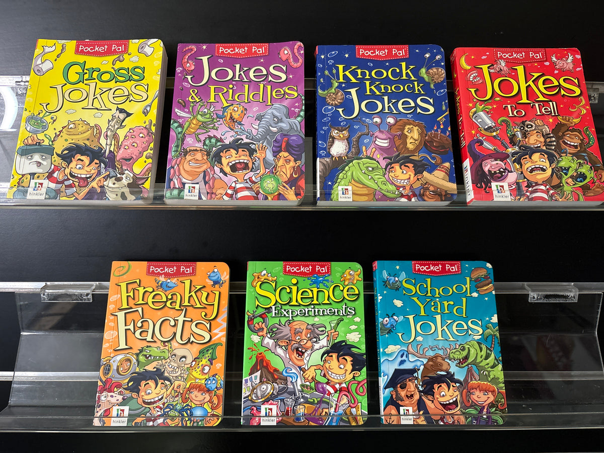 HINKLER Pocket Pal Jokes Assorted Standalone Titles Bundle of 7 (Min. good condition)