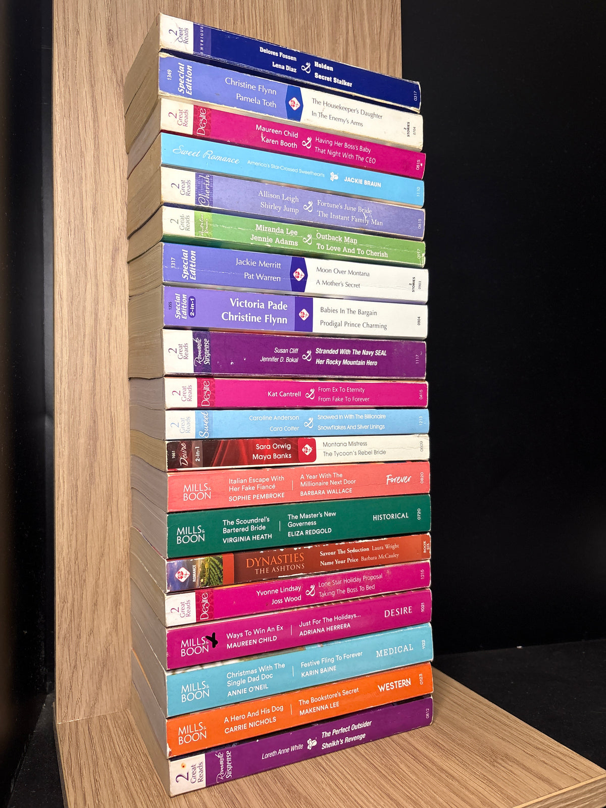 MILLS + BOON 2 Story Assorted Standalone Titles Bundle of 20 (Min. fair condition)