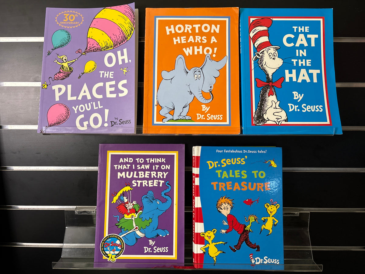 DR SUESS 'Tales to Treasure' + Assorted Standalone Titles Bundle of 5 (Min. good condition)