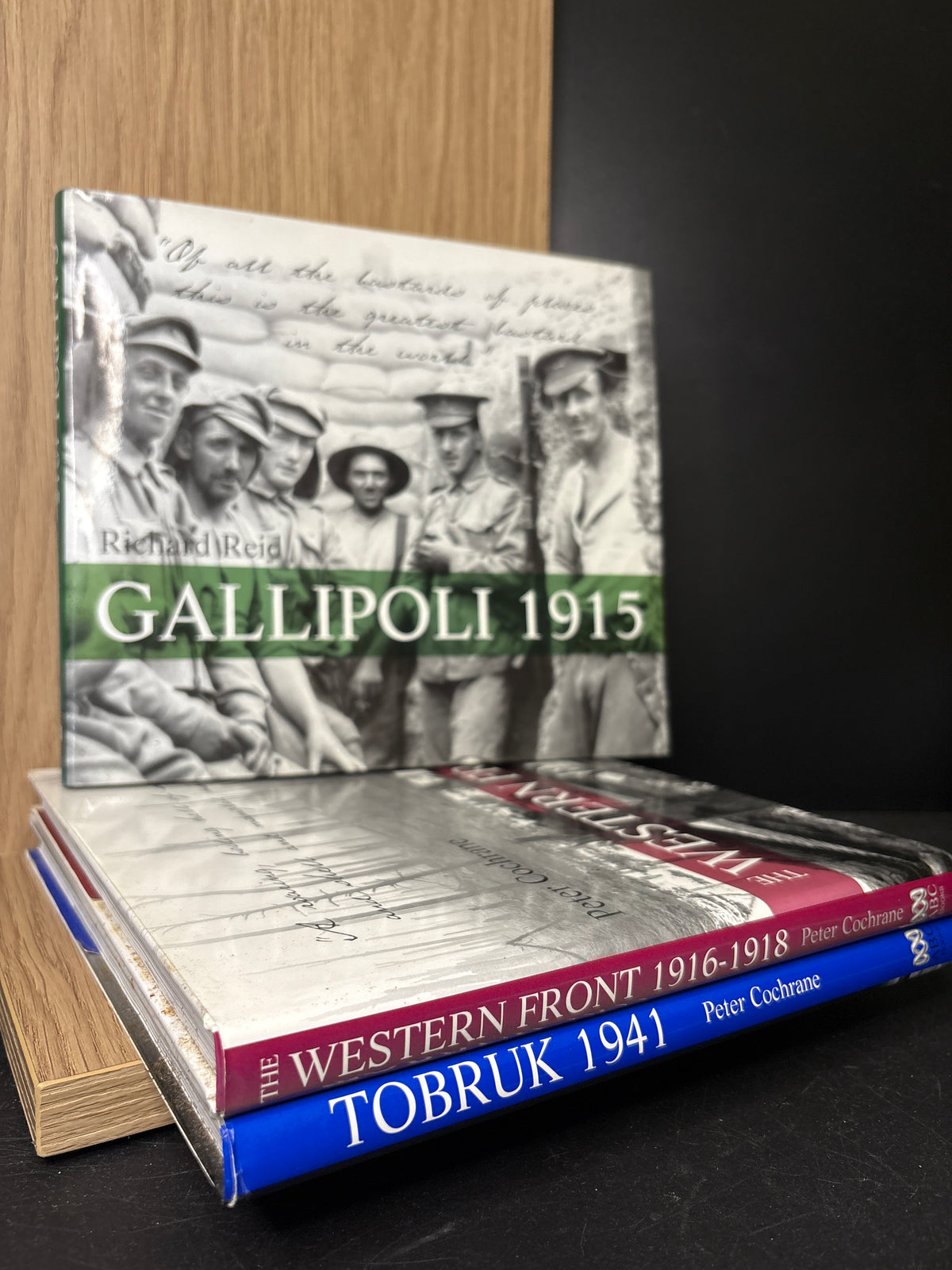 ABC BOOKS: AUSTRALIAN MILITARY HISTORY WW1+2 Bundle of 3 (Min. good condition)