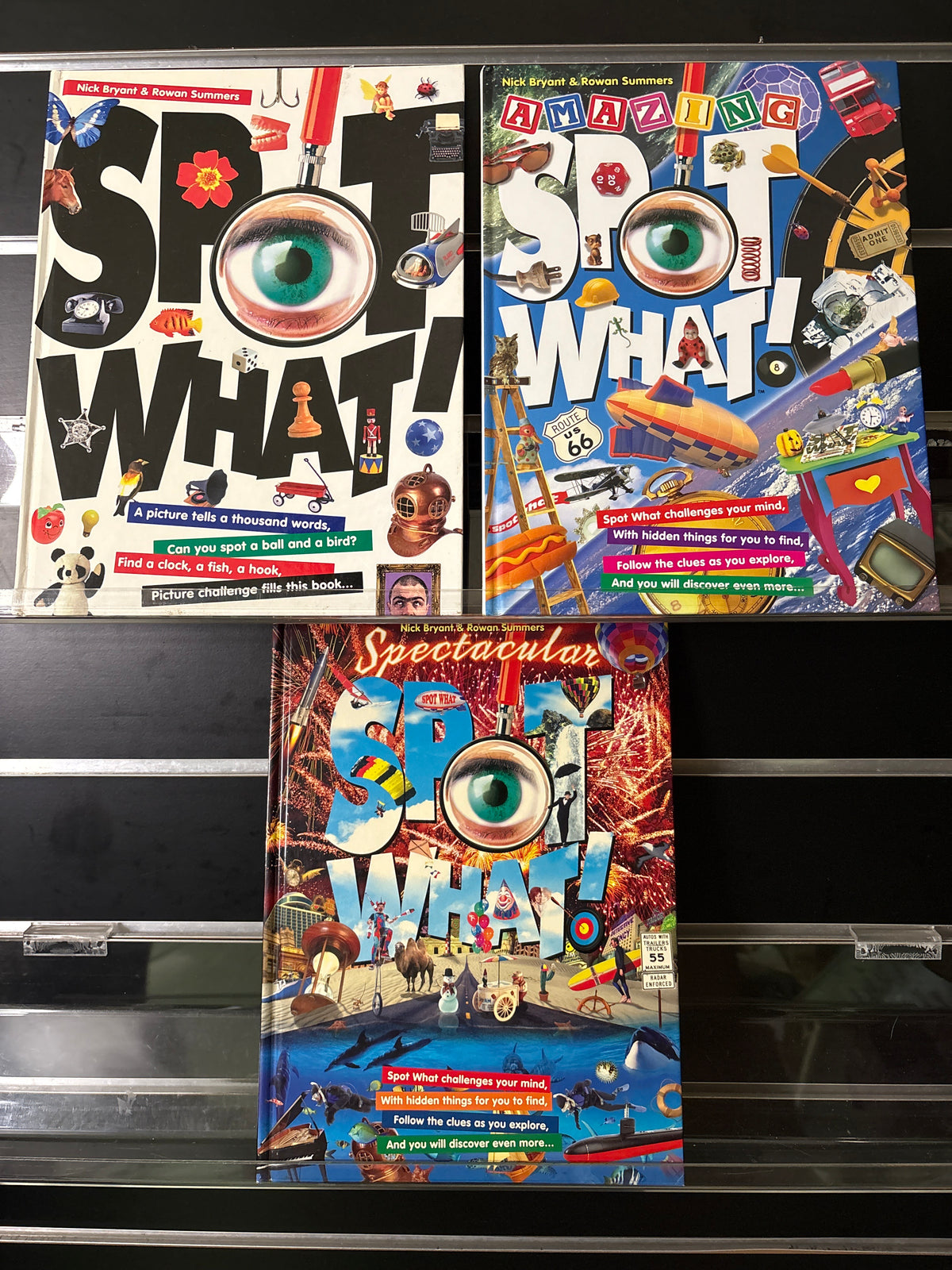 BRYANT, Nick + SUMMERS, Rowan 'Spot What' Assorted Standalone Titles Bundle of 3 (Min. good condition)
