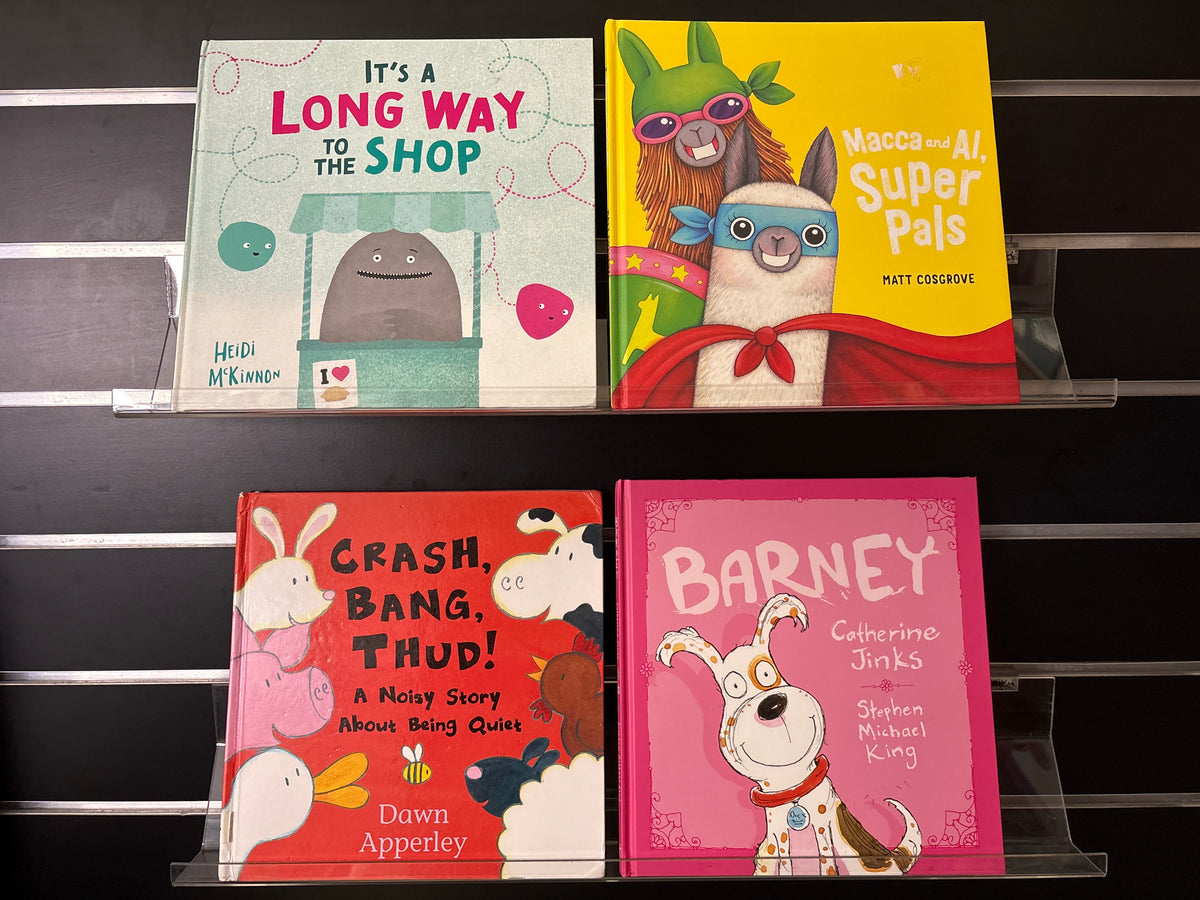 PICTURE BOOK BUNDLE Assorted Standalone Titles Various Authors Bundle of 4 (Min. good condition)