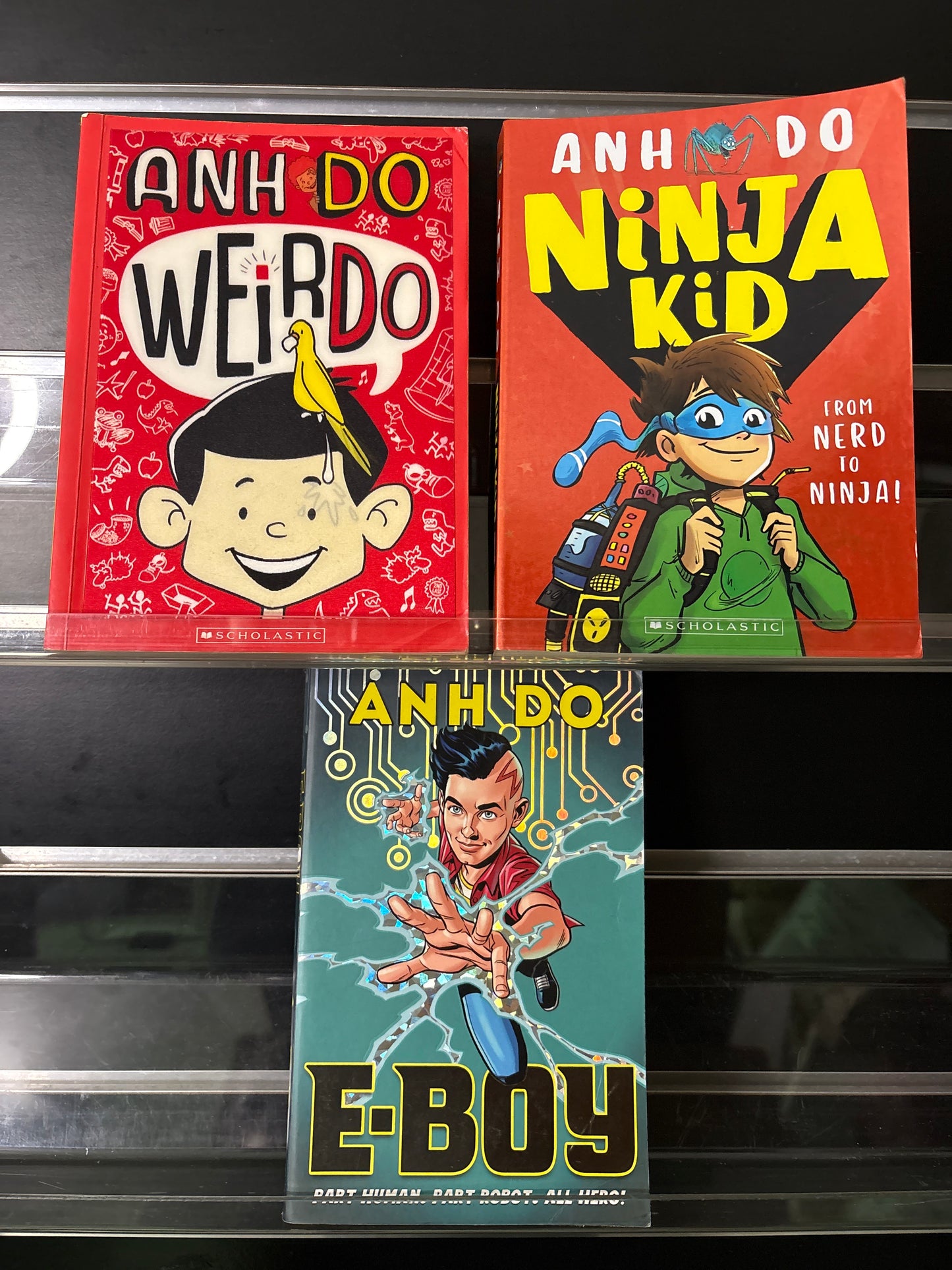 DO, Anh Book #1 in 'Weirdo', 'Ninja Kid', and 'E-Boy' Bundle of 3 (Min. good condition)