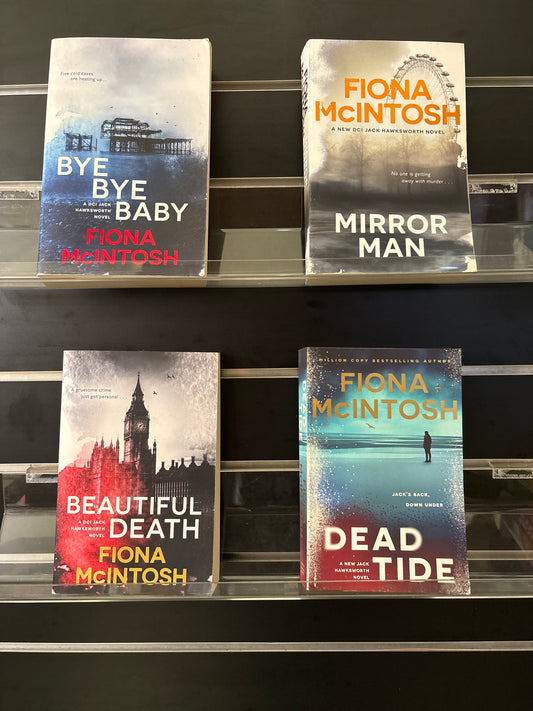 McINTOSH, Fiona 'DCI Jack Hawksworth' Series, First 4 titles, Bundle of 4 (Min. good condition)