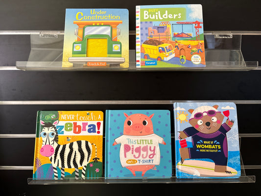 TOUCH AND FEEL Board Books - Bundle of 5 Interactive Titles (Min. good condition)