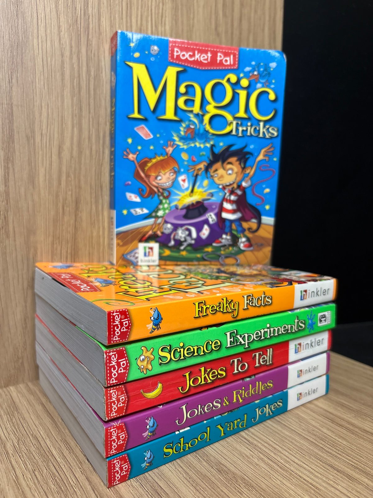 HINKLER Pocket Pal Jokes Assorted Standalone Titles Bundle of 6 (Min. good condition)