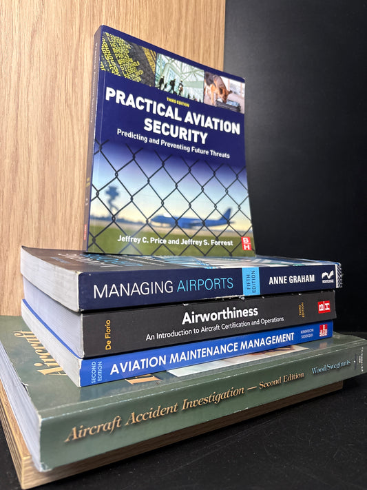 AERONAUTICAL REFERENCE Assorted Titles Bundle of 5 (Min. good condition)