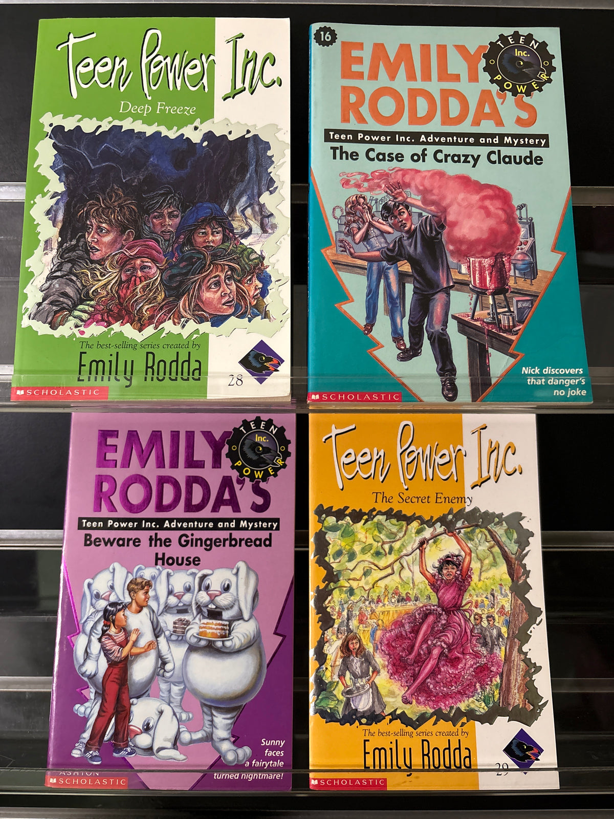 RODDA, Emily 'Teen Power Inc.' Assorted Titles Bundle of 4 (Min. good condition)