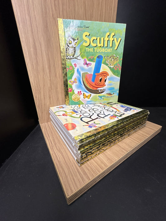 LITTLE GOLDEN BOOKS - Bundle of 10 - Assorted Titles (Min. fair condition)