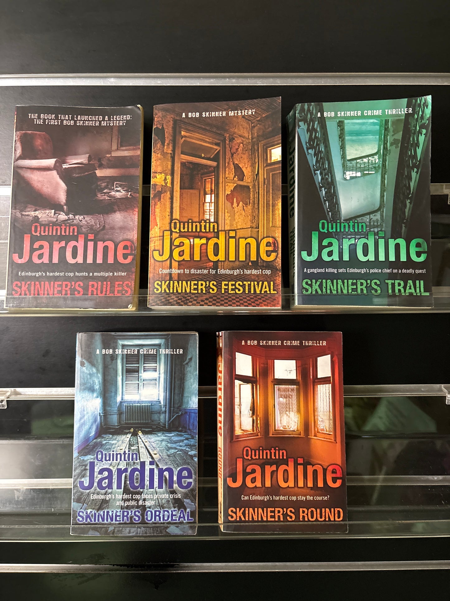 JARDINE, Quintin 'Bob Skinner' Series #1-5 Bundle of 5 (Min. fair condition)