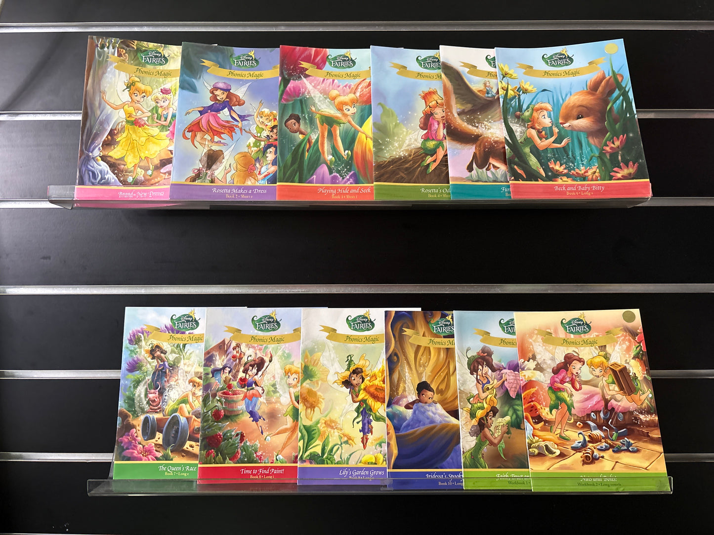 DISNEY FAIRIES 'Phonic Magic' Assorted Titles Bundle of 12 (Min. very good condition)