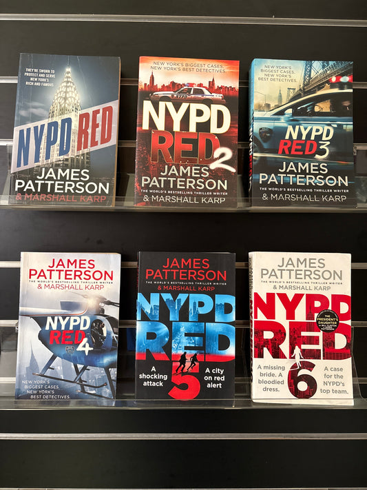 PATTERSON, James: 'NYPD' Series - Bundle of 6 Titles #1-6 (Min. fair condition)