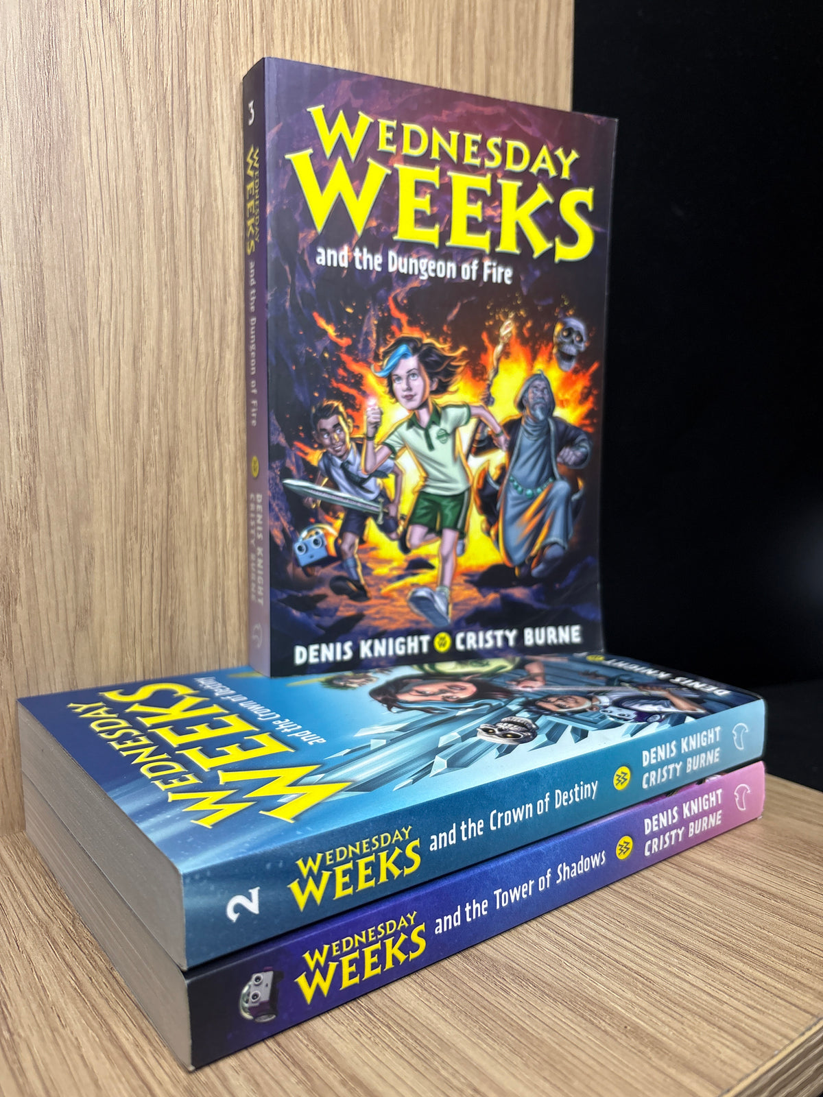 KNIGHT + BURNE 'Wednesday Weeks' Series #1-3 Bundle of 3 (Min. very good condition)