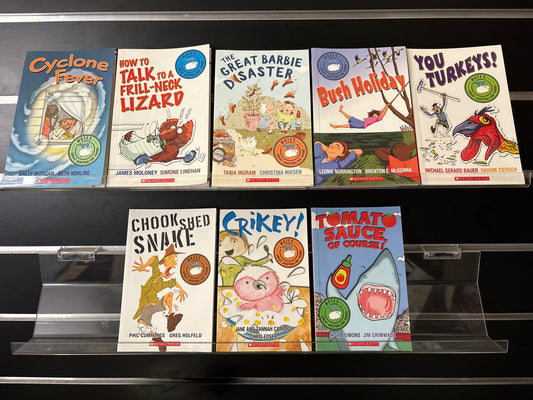 MATES GREAT AUSTRALIAN YARNS Assorted Standalone Titles Bundle of 8 (Min. good condition)