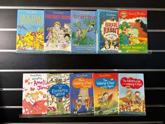 BLYTON, Enid - Bundle of 10 Standalone Titles (Min. fair condition)