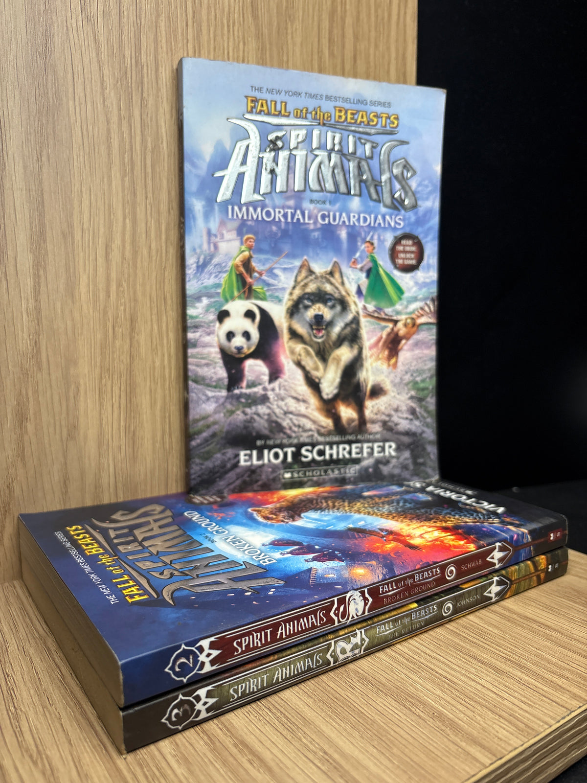 SCHREFER, Eliot 'Fall of the Beasts' Spirit Animals #1-3 Bundle of 3 (Min. fair condition)