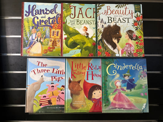 CLASSIC Fairy Tales - Bundle of 6 - Assorted Stories (Min. very good condition)