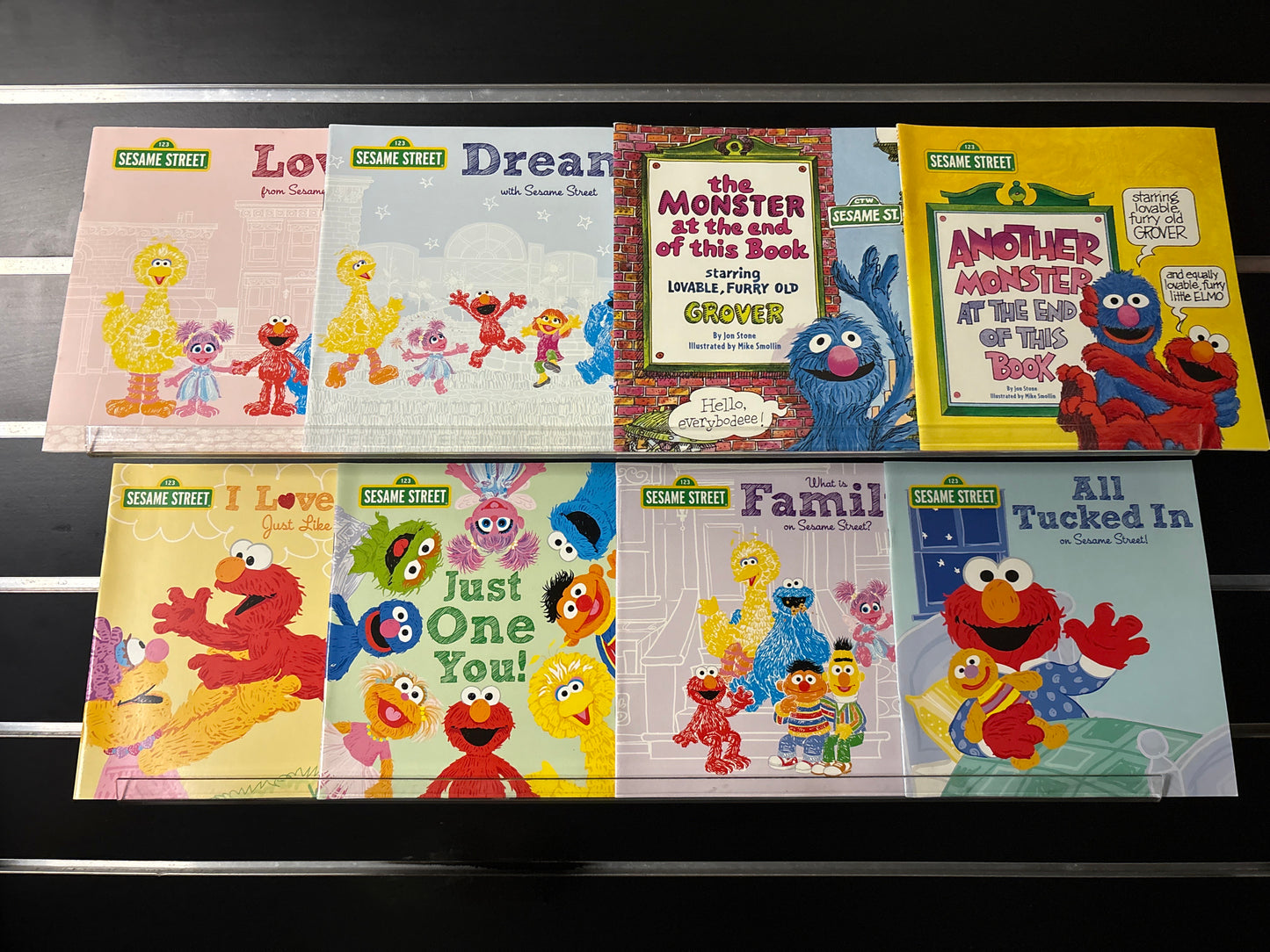 SESAME STREET Assorted Standalone Titles Bundle of 8 (Min. good condition)
