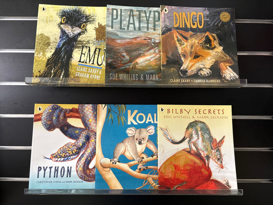 AUSTRALIAN ANIMAL Stories Assorted Titles by Various Authors Bundle of 6 (Min. good condition)