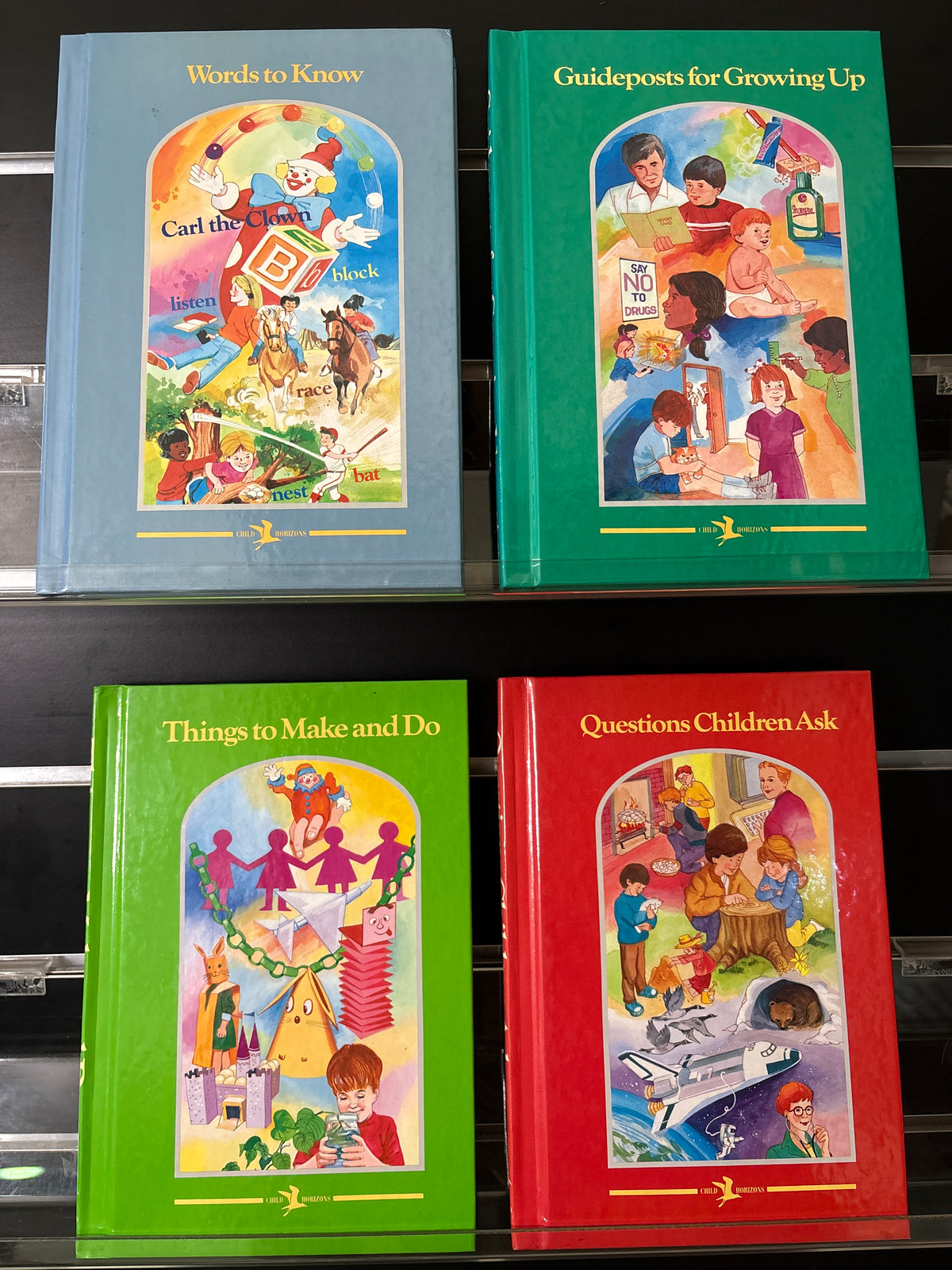 CHILD HORIZONS Assorted Standalone Titles Bundle of 4 (Min. fair condition)