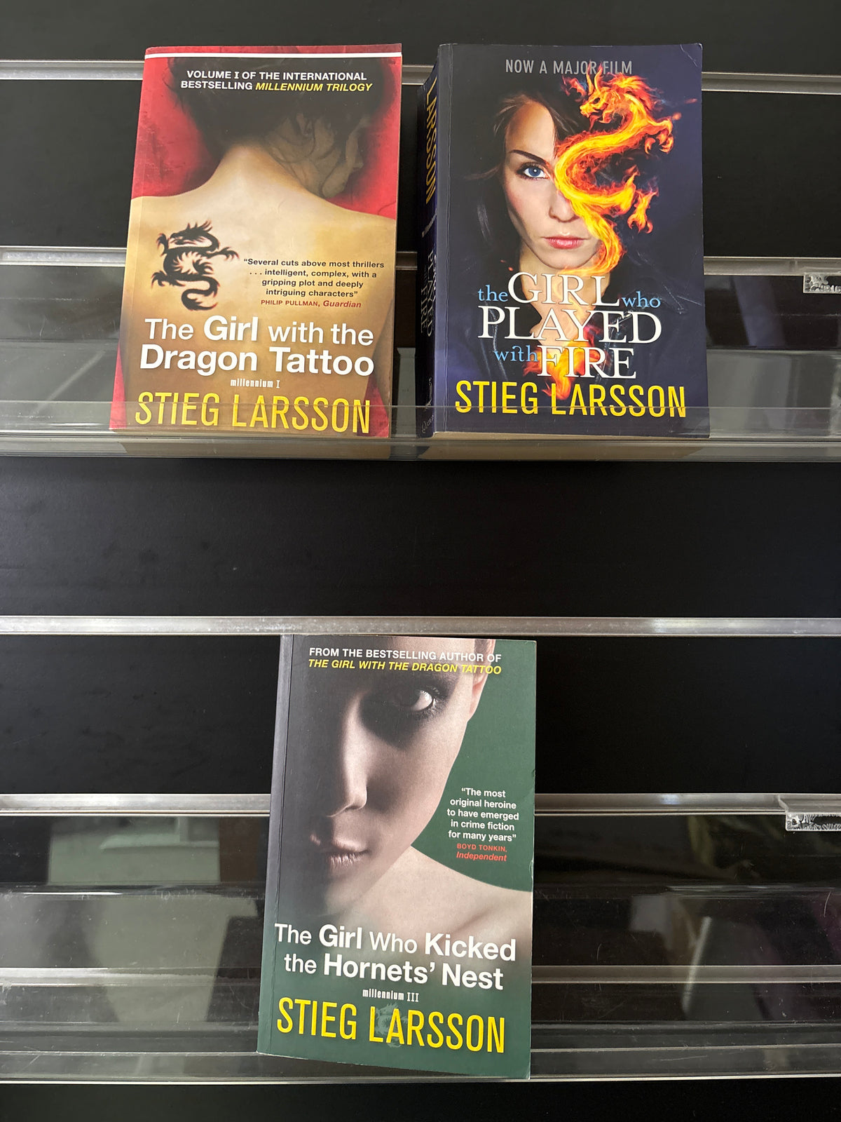 LARSSON, Stieg 'Millennium' Complete Trilogy Bundle of 3 (Min. fair condition)