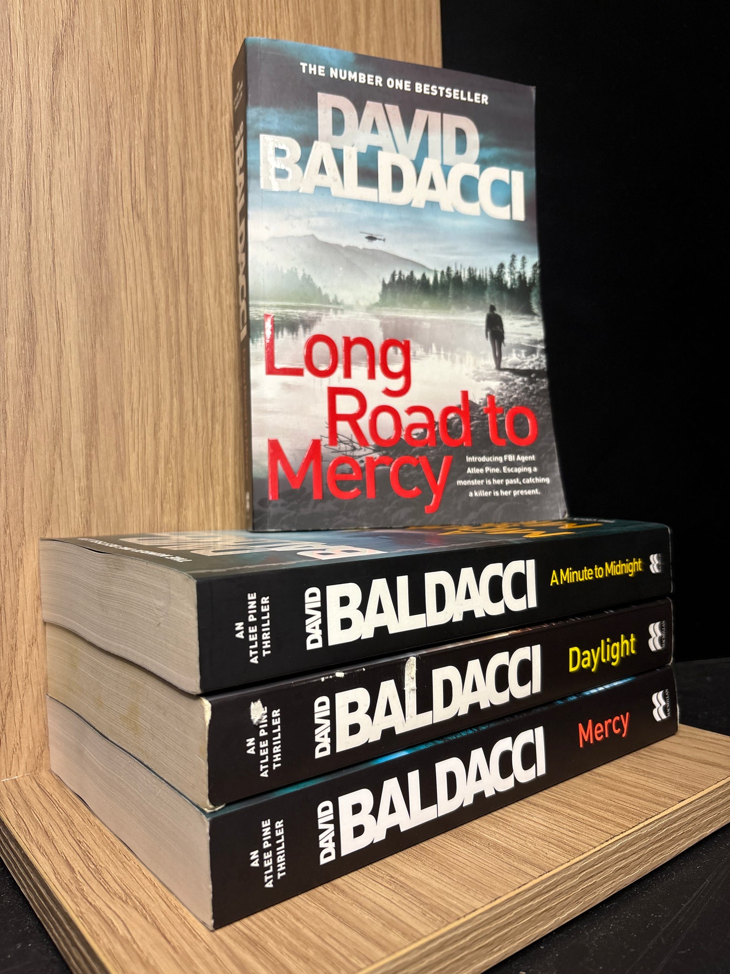 BALDACCI, David 'Atlee Pine' Complete Series #1-4 Bundle of 4 (Min. fair condition)