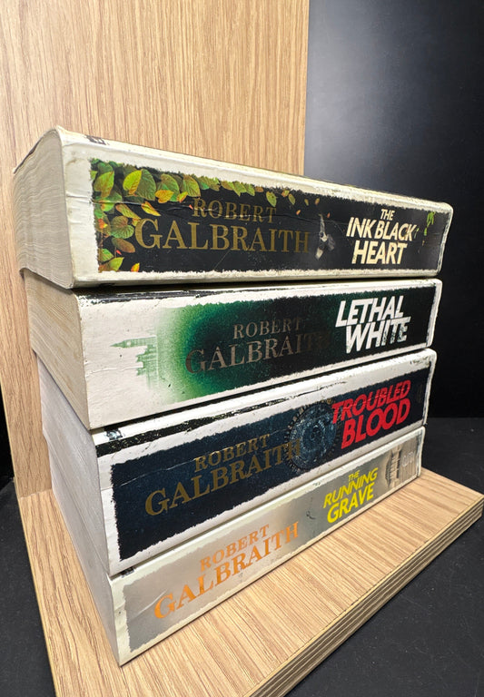 GALBRAITH, Robert 'Comoran Strike' Series Books #4 - 7 Bundle of 4 (Min. fair condition)