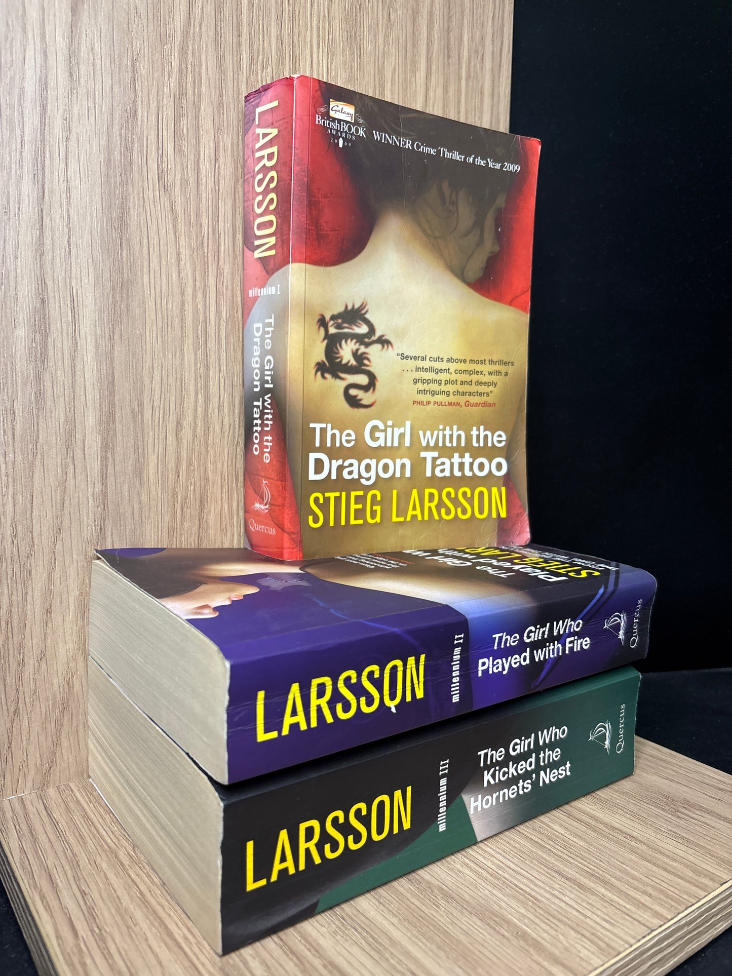 LARSSON, Stieg 'Millennium' Complete Trilogy Bundle of 3 (Min. fair condition)
