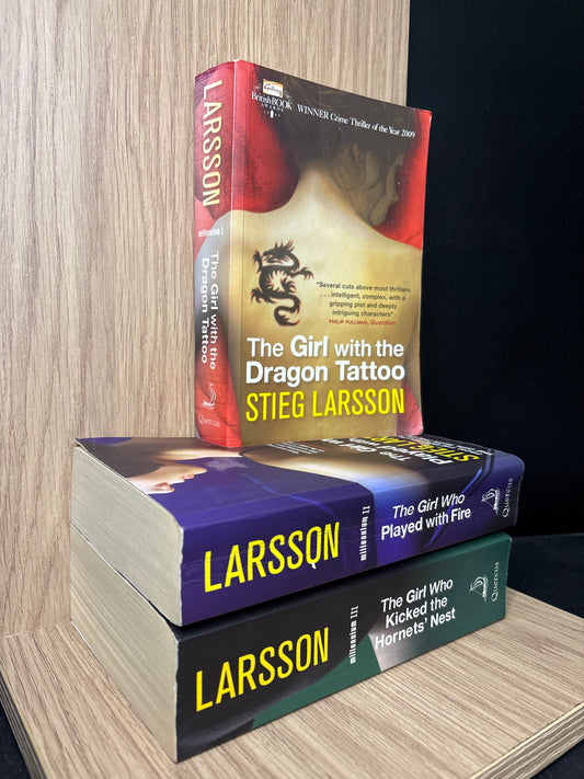 LARSSON, Stieg 'Millennium' Complete Trilogy Bundle of 3 (Min. fair condition)