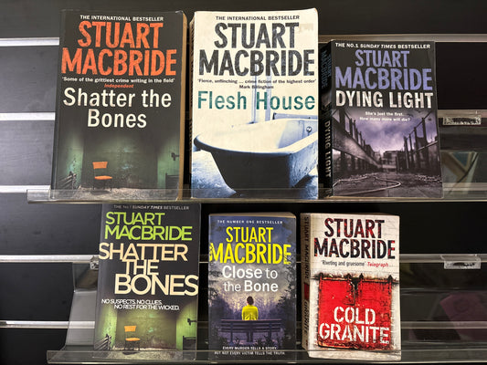 MACBRIDE, Stuart 'Logan McRae' Assorted Standalone Titles Bundle of 6 (Min. fair condition)