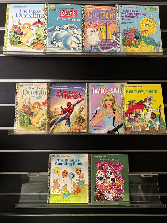 LITTLE GOLDEN BOOKS - Bundle of 10 - Assorted Titles (Min. fair condition)