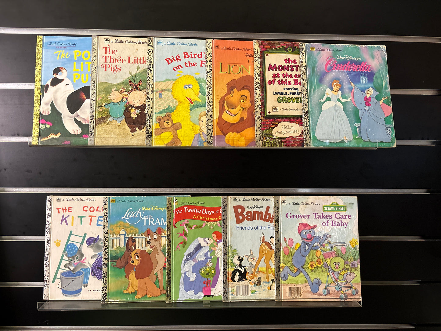 LITTLE GOLDEN BOOKS - Bundle of 11 - Assorted Titles (Min. fair condition)